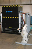 photo of industrial drum cleaner